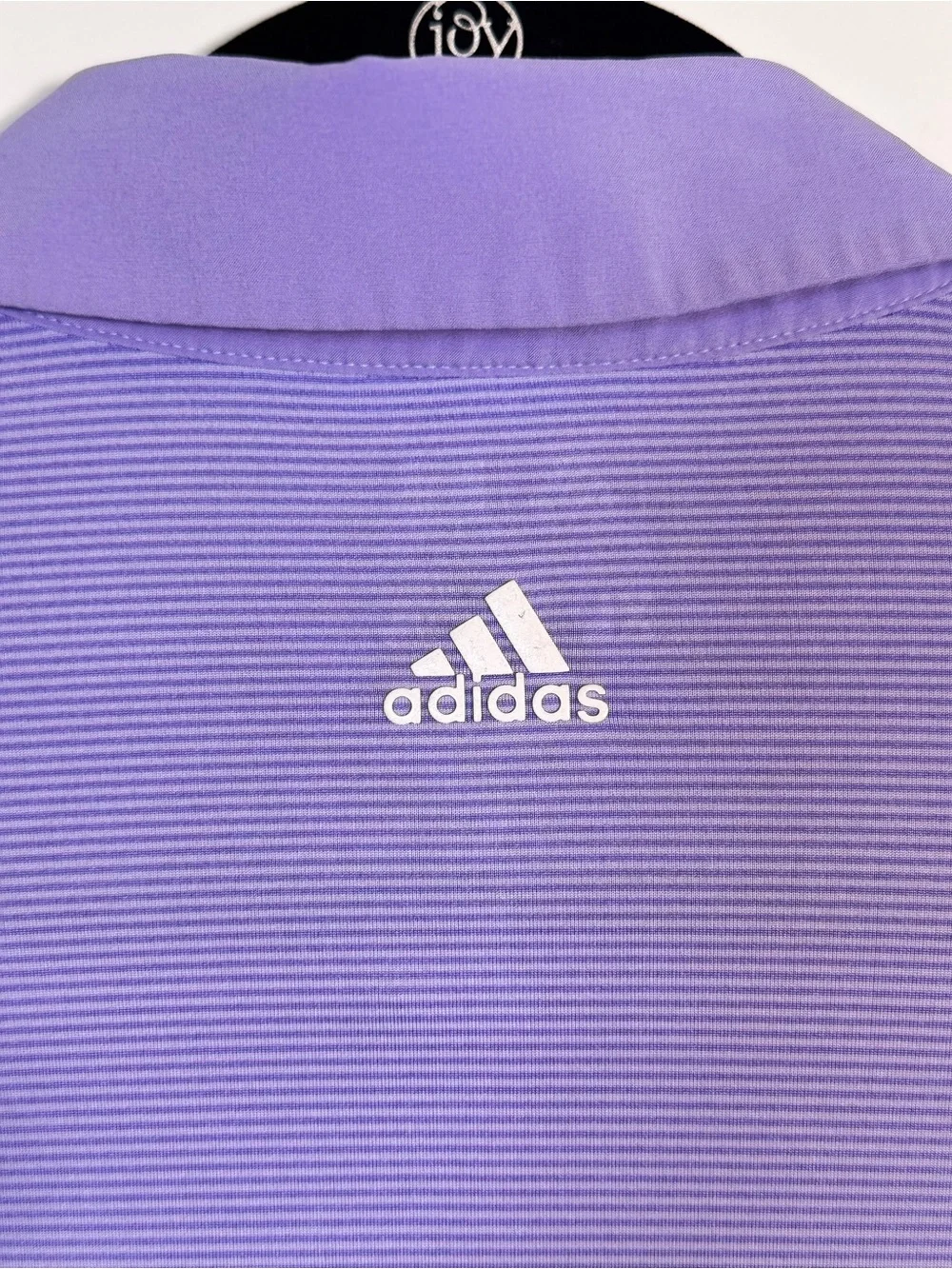 Adidas May River Golf Club Palmetto Bluff Men's XL Purple Performance Polo Shirt